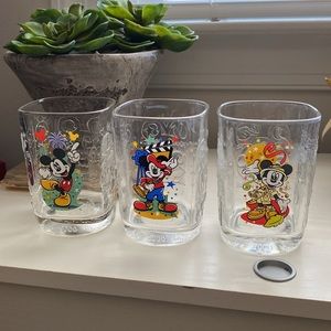 McDonald's Collectible Glasses Set of 3